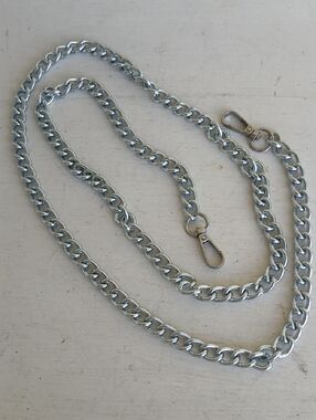 Silver Chain Strap Replacement Crossbody Bag Strap